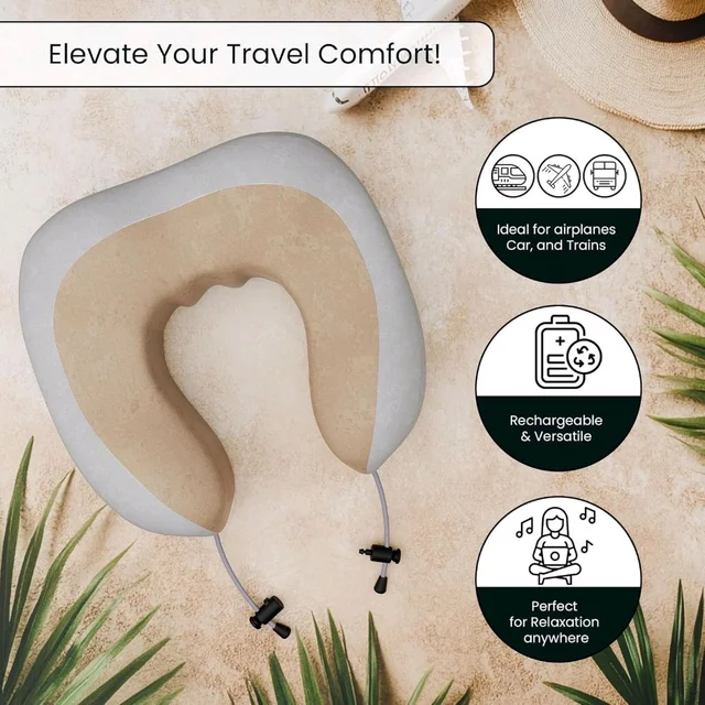 U Shaped Massage Pillow Neck Massage Device Electric Neck Massager Apparatus Shoulder Back Cervical Massager For Body Relaxation