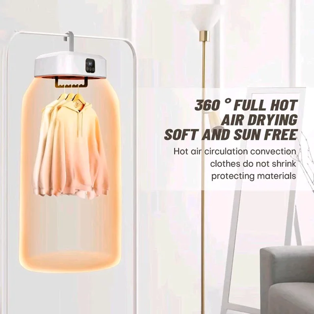 Convenient Folding Drying Machine – Portable & Efficient Clothes Dryer