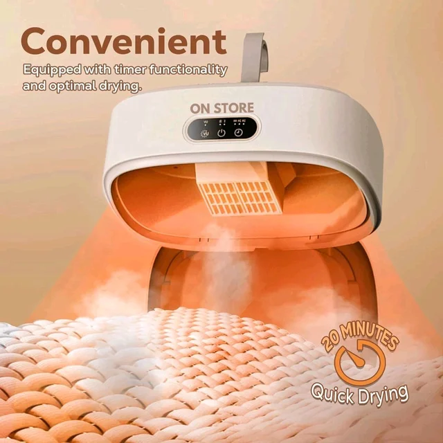 Convenient Folding Drying Machine – Portable & Efficient Clothes Dryer
