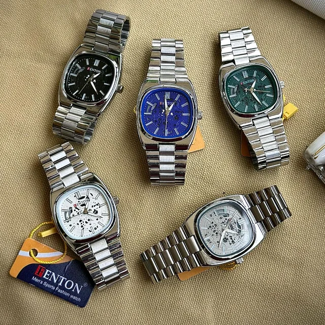 Fenton Analog Unique Quartz Movement Collection With High Quality Strap Best finishing Body & Case - SRG1