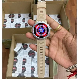 The Very First Time Avenger Edition Scroll Working Smooth Touch With Dynamic Round Amoled Screen And All Real Accurate Working Sensors