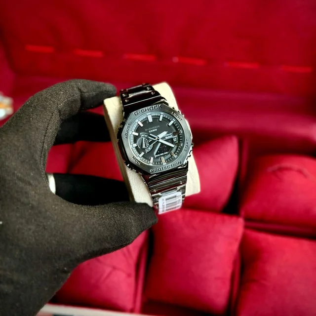 Most Demanded Analog And Digital GM2100 Top Quality With Metal Body | AutoLight, World time And Day Chronograph Working
- SRG1