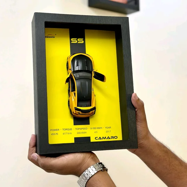 Premium Framed Car Model – 3D Wall Decor for Auto Enthusiasts, Unique Models - SRC1