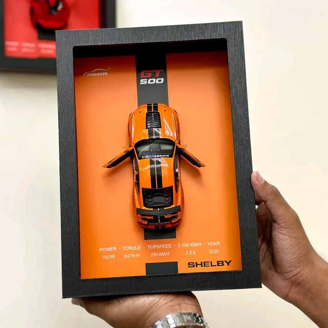 Premium Framed Car Model – 3D Wall Decor for Auto Enthusiasts, Unique Models - SRC2