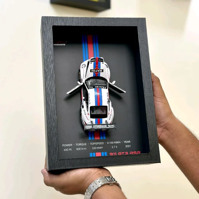 Premium Framed Car Model – 3D Wall Decor for Auto Enthusiasts, Unique Models - SRC5