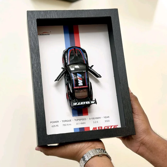 Premium Framed Car Model – 3D Wall Decor for Auto Enthusiasts, Unique Models - SRC7