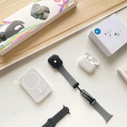 3 in 1 Tech Bundle Deal |Series 9 Smartwatch + TWS Earbuds + Magnetic Powerbank