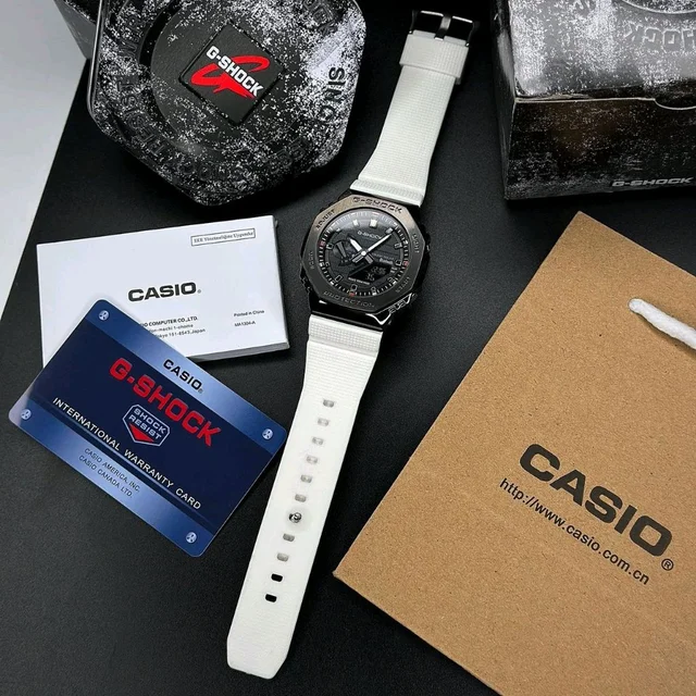 Most Demanded Analog GBM-2100B-7A Working Day Chronograph, AutoLight, World Time For Men