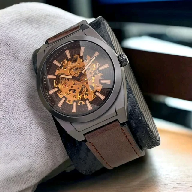 ANALOG AUTOMATIC TOP QUALITY COLLECTION WITH HIGH QUALITY STRAP BEST FINISHING BODY & CASE