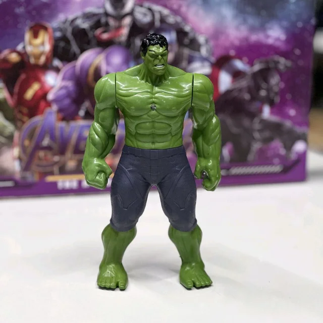 Superhero Action Figures Set – Avengers Style Toys for Kids, Includes Iron Hero, Venom, Captain, and Hulk | Gift for Boys