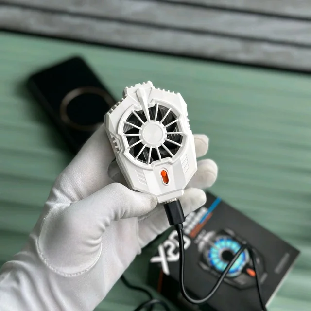 X20 Smartphone Cooling Fan – Adjustable Semi-Conductor Radiator for Gaming & Heavy Usage