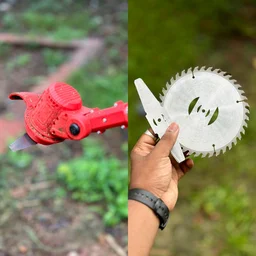 Electric Grass Cutter with Dual Battery 24Vf – High-Power Brush Cutter for Garden & Farm Use