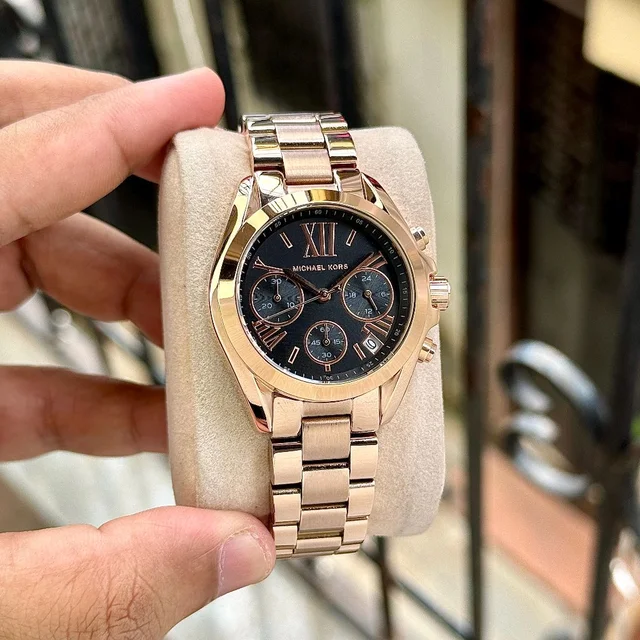 Analog MK7257 Quartz Chronograph Watch For Her - SRM7
