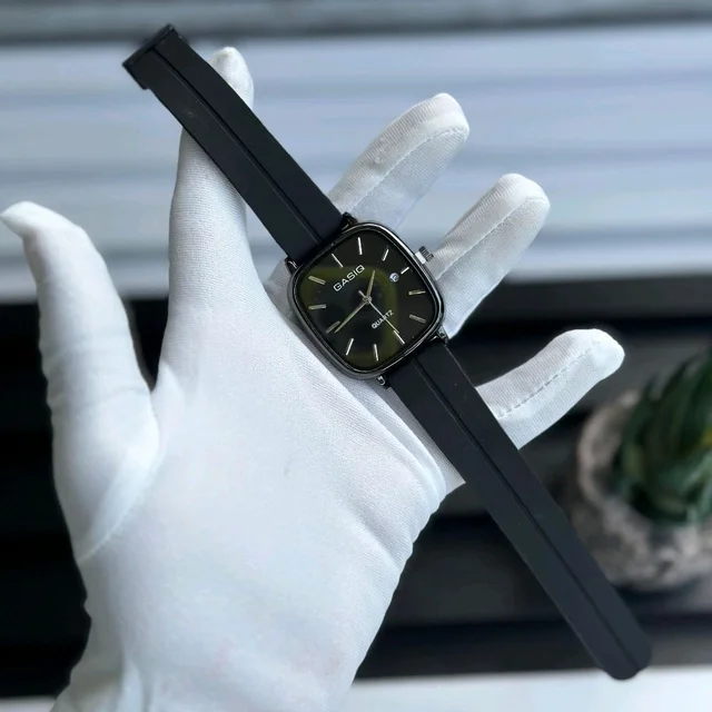 Buy 1 Get 1 Free Offer | Most Demanded Gasiq Quartz Movement Watch With High Quality Strap Best finishing Body & Case - SRB3
