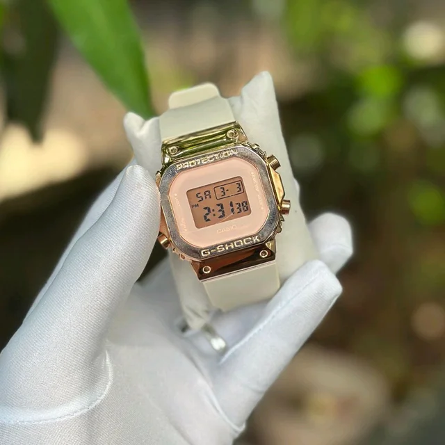 Most Demanded Digital High Quality Watch With High Quality Strap Best finishing Body & Case - Gold
