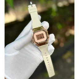 Most Demanded Digital High Quality Watch With High Quality Strap Best finishing Body & Case - Pink