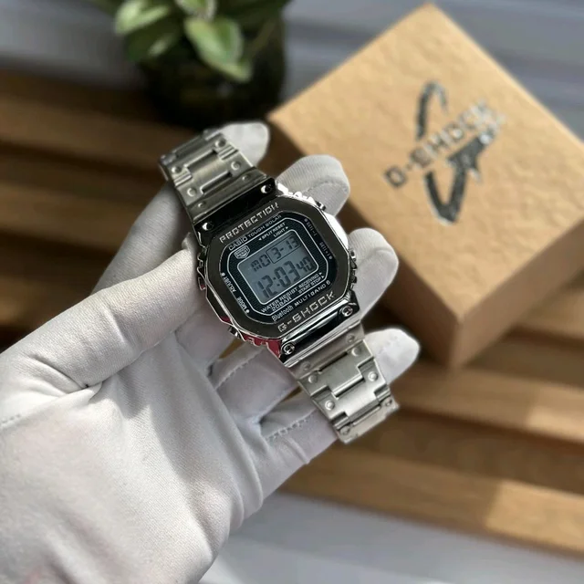 Most Demanded Digital High Quality Watch With High Quality Strap Best finishing Body & Case - Silver