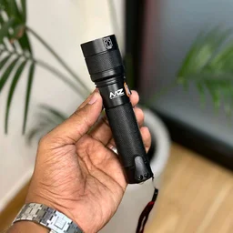 MZ M987 Multi-Functional Car Flashlight | 80W+30W COB LED | Rechargeable | Safety Hammer | Belt Cutter | Zoom Torch | Waterproof | Impact Resistant