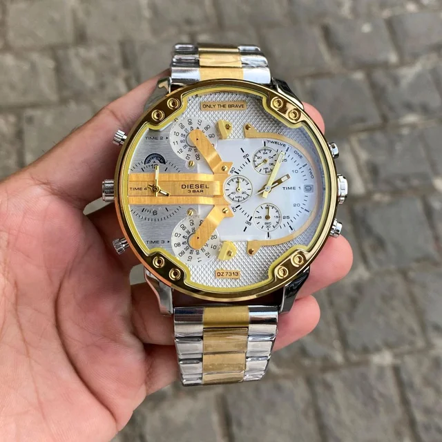 Analog Big Size Original Quartz Chronograph Machinery Watch - SRB6