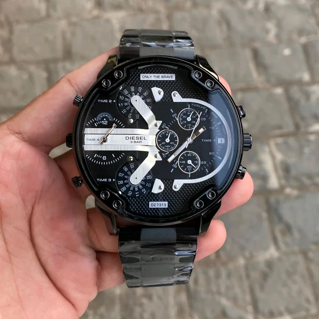 Analog Big Size Original Quartz Chronograph Machinery Watch - SRB7