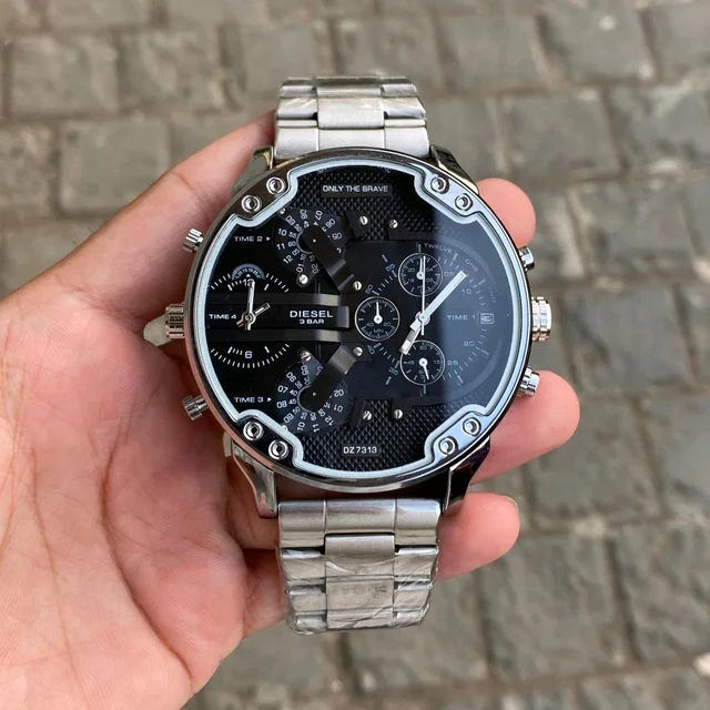 Analog Big Size Original Quartz Chronograph Machinery Watch - SRB8