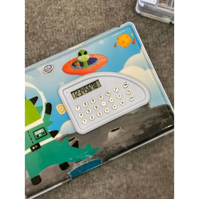 Space Adventure Multi-Functional Pencil Box
Perfect for school, gifting, and everyday organization! - Dino Space Ranger