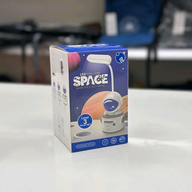 Space LED Mini Lamp – 3-in-1 Desk Companion