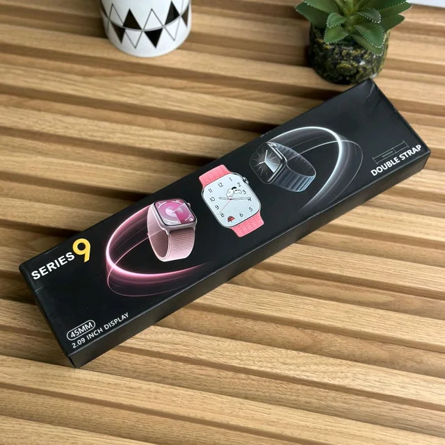 Series 9 Smartwatch – 2.21" Big Display | Premium Looks | Dual Strap | Wireless Charging | Best in Segment