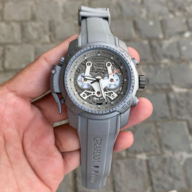 Analog Chrono fighter High End Orginal Chronograph Quartz Machinery Watch - SRB6