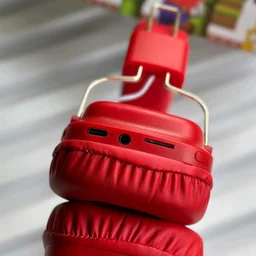 Cute RGB Cartoon Wireless Headphones – AH-816 Series. Wireless High Fidelity Sound Quality, Volume Control Ear Hanging Earphones - Mushroom (Mario)