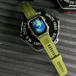 Rugged HD Smartwatch – Outdoor Edition | Style Meets Utility With Bluetooth Calling - Green