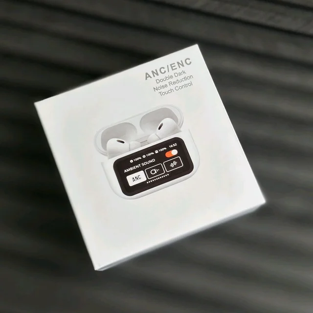 Smart Display TWS Earbuds | With Active ANC + ENC