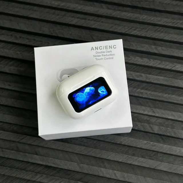 Smart Display TWS Earbuds | With Active ANC + ENC