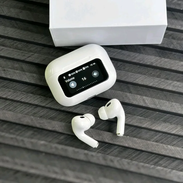 Smart Display TWS Earbuds | With Active ANC + ENC