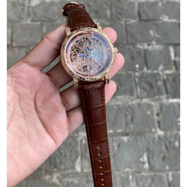 Analog Automatic Top Quality Collection With High Quality Strap Best Finishing Body & Case - SRB3