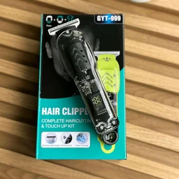 Transparent Body | LED Display | Stainless Steel Blade | Type-C Rechargeable | Face + Hair + Body