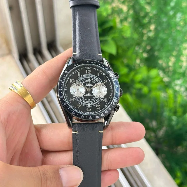 Analog Speedmaster All Chronograph Working Watch - SRB9