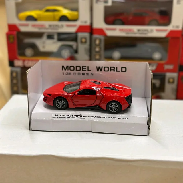 Die-Cast Toy Cars – Realistic Pull-Back Models with Openable Doors | Display-Ready Collectibles for All Ages - STB1