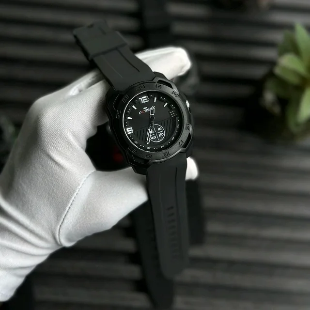 Men’s Classic Analog Watch – Elegant Dial, Date Display, Chronograph Working – Formal & Casual Wear - Gray