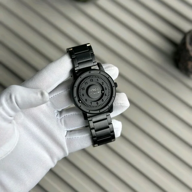 Sabr Minimal Matte Arabic Dial Watch | Luxury-Inspired Design - Orange