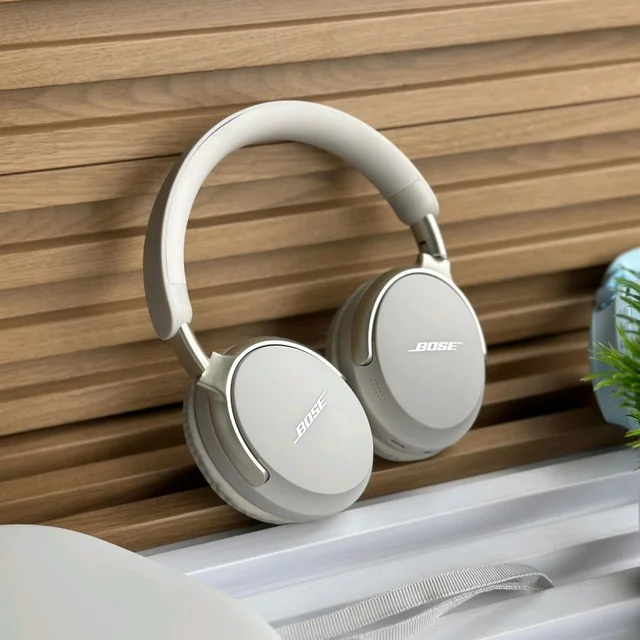 New Wireless Headphones – BT Earphone, Over Ear Headphones With Built-in Mic - Upto 8 Hours Playtime, Heavy Sound And Bass Quality, Perfect For Everyday Use - Beige