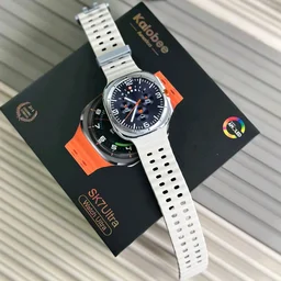 Kalobee SK7 Ultra Smartwatch – AMOLED Display | Bluetooth Calling | 100+ Sports Modes | IP67 | Wireless Charging - Silver