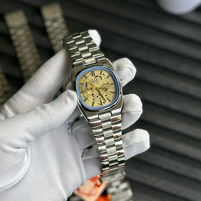 Buy 1 Get 1 Free Most Demanded LG GOLD Analog Quartz Movement Collection
