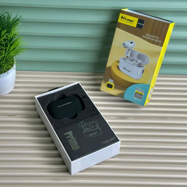 Hitage TWS-941 TWS Pro 2nd Gen | 20H Playtime | Touch Control | Free Silicone Case | Bluetooth Earbuds