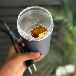 Mini Mixer, Small Blender, powerful Mini Grinder, Electric Coffee Bean Grinder Machine Portable Grinder for Home and Office. (4 Blade Grinder)