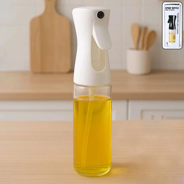 Glass Oil Spray Bottle - Versatile Kitchen Gadgets for Air Fryer, Salad Making, Baking, and Frying - Canola Oil Spitzer Mister, Oil Spray Dispenser For Air Fryer, Salad, Baking, Grilling, Frying, Dosa