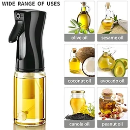 Glass Oil Spray Bottle - Versatile Kitchen Gadgets for Air Fryer, Salad Making, Baking, and Frying - Canola Oil Spitzer Mister, Oil Spray Dispenser For Air Fryer, Salad, Baking, Grilling, Frying, Dosa