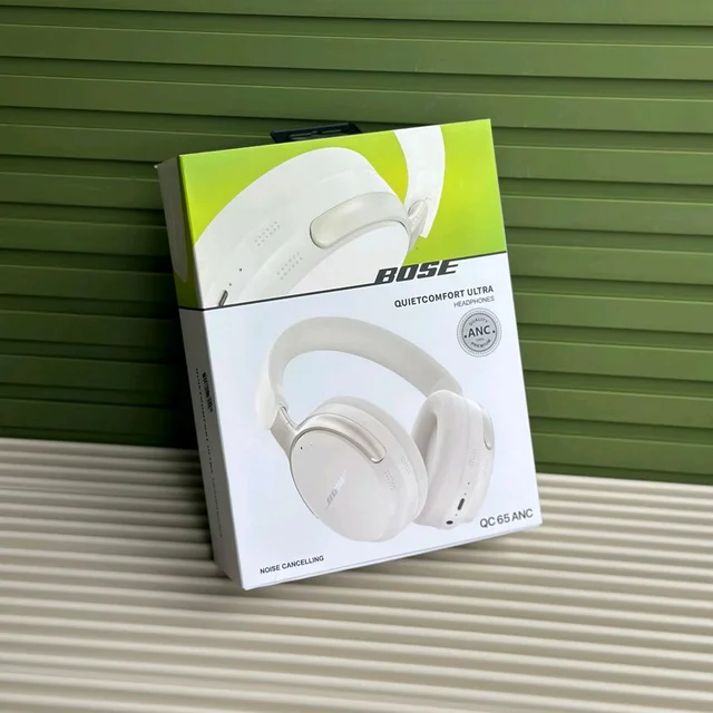 New Wireless Headphones With ANC – BT Earphone, Over Ear Headphones With Built-in Mic - Upto 8 Hours Playtime, Heavy Sound And Bass Quality, Perfect For Everyday Use - White