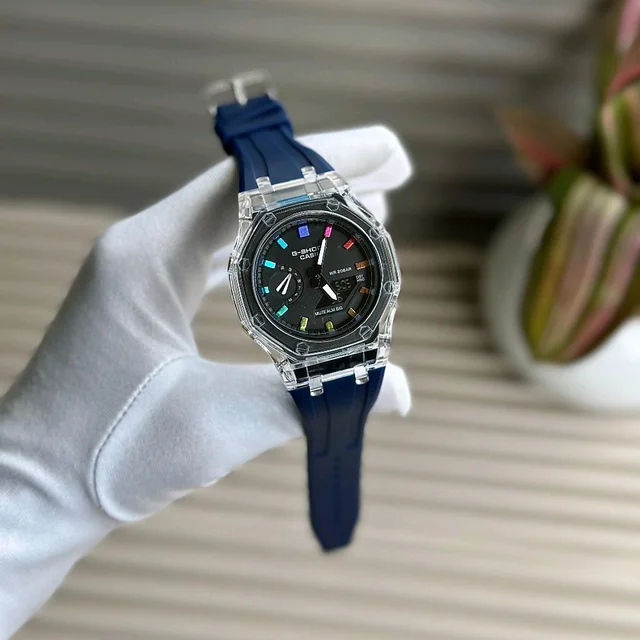 Buy 1 Get 1 Free Most Demanded Analog Quartz Movement Watch - Blue