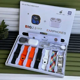 I20 Ultra Max Suit Smart Watch Set Combination Wrist Earphone, Watch I20ultra I20 Ultra Max Suit Smartwatch 10 In 1
